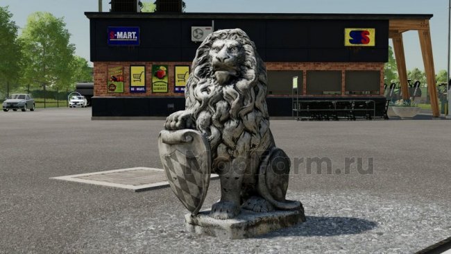 Bavarian lion statue главная картинка