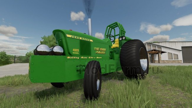 John Deere 4020 Pulling Tractor главная картинка