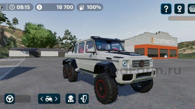 Brabus B63S-700 6x6 главная картинка