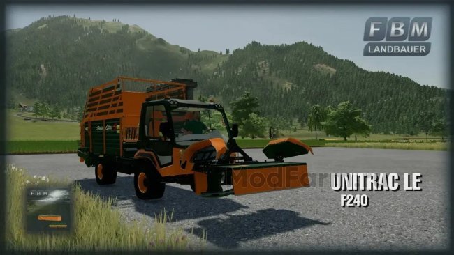 Unitrac F240 LE главная картинка