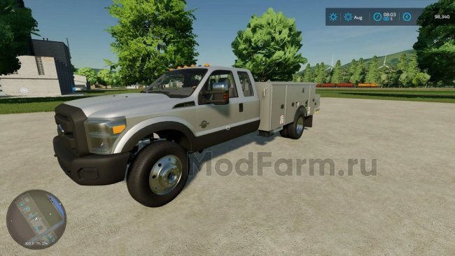 Ford F350 bucket truck главная картинка