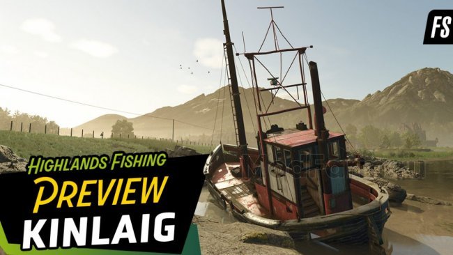 Сеть маршрутов Autodrive для карты Kinlaig (Highlands Fishing) главная картинка