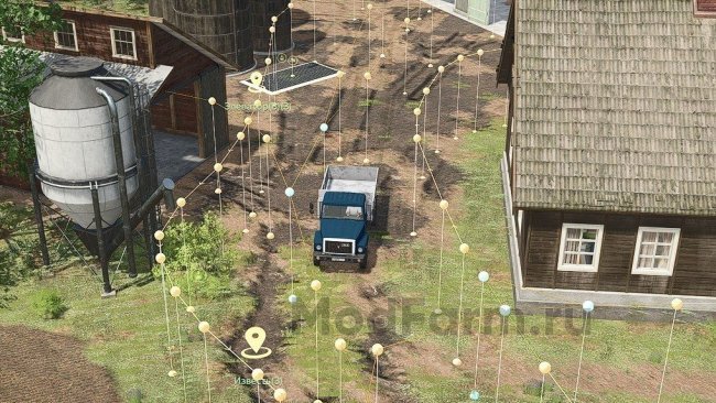 Сеть маршрутов Autodrive для карты The Rural Farmlands Of Ohio главная картинка