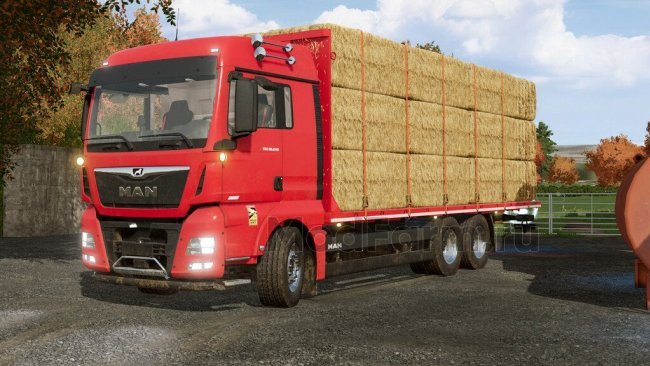 MAN TGX 26.640 Straw Bale главная картинка