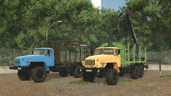 Урал 4320-60 УСТ-5453 с манипулятором главная картинка