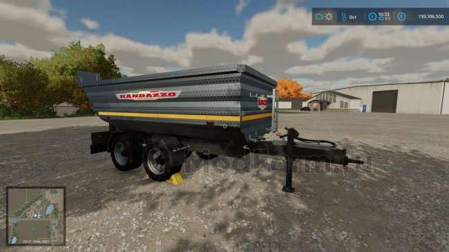 Randazzo Tandem Grape Trailer 2 Axles главная картинка