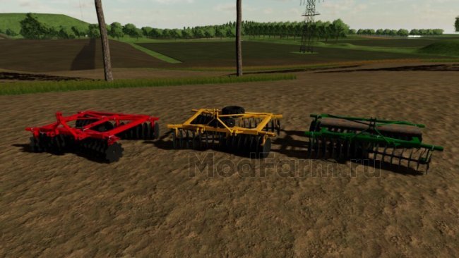 Hydraulic Harrow MF 32 Disks главная картинка