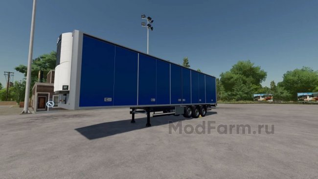 Semi Trailer with tail lift главная картинка