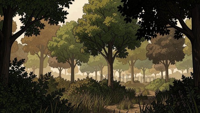 Growing Random Trees главная картинка