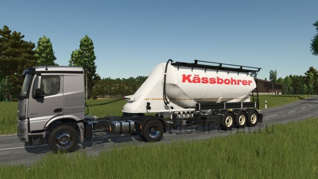 Kässbohrer Cement Trailer главная картинка