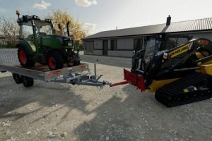 Skid Steer Trailer Mover 3