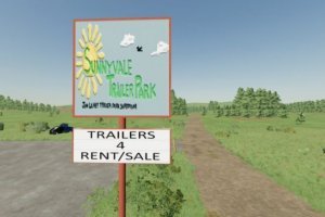 TPB SunnyVale Trailer Park Sign 2