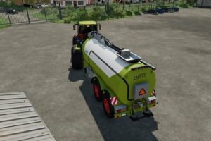 Claas Xerion 5000 VC 2.0 & Kaweco Gooseneck Tandem 3