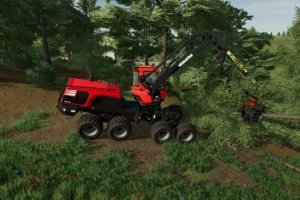 Wood Harvester Manual Cutting 2