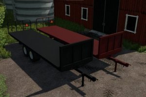 Homemade Bale Trailer 4
