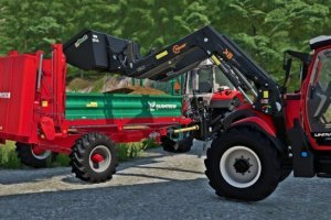 Farmtech Superfex 600 Manure Spreader/Trailer 4