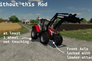 Frontloader Axle Lock Remover 2