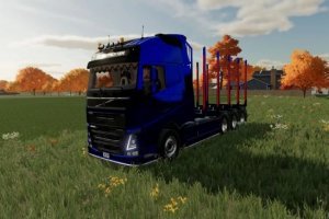 Volvo FH16 wood with autoload 4
