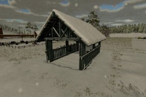 An Old Barnshed In The Style Of The Middle Ages 5