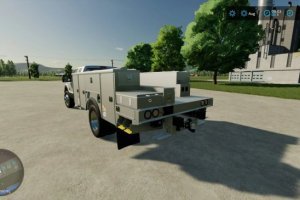 Ford F350 bucket truck 3