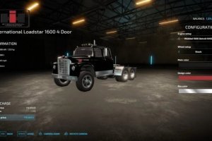 International Loadstar 4 Door Semi Truck 5