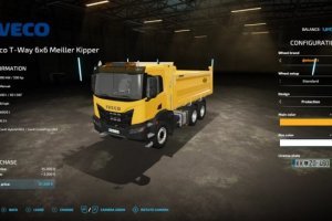 Iveco X-Way 6X6 Meiller Kipper 4