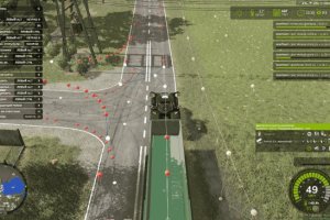 Сеть маршрутов Autodrive для карты PGR BRUZDA 3