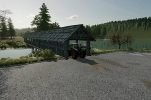 An Old Barnshed In The Style Of The Middle Ages 2