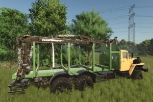 Урал 4320-60 УСТ-5453 с манипулятором 5