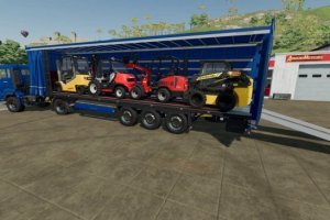 Krone Profi LIner with Ramps 3