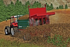 Farmtech Superfex 600 Manure Spreader/Trailer 2