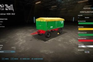 Agroliner HDK 302 and TDK 302 3
