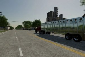International Loadstar 4 Door Semi Truck 4