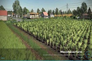 Сеть маршрутов Autodrive для карты Mezofalva Farm 6
