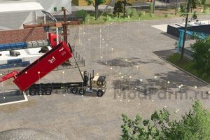 Сеть маршрутов AutoDrive для карты Апостолове 3