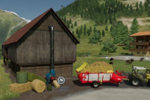 Hay Storage With Bale Acceptance 2