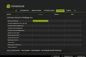 Реалистичная система полного привода 4x4 5