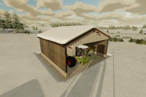 Drive Thru Log Shed 4