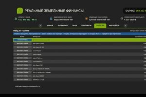 Реалистичный рынок земли 5