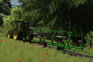 5 Round Bales Trailer 2
