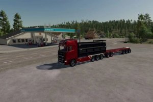 Scania Cassette tipper truck 3