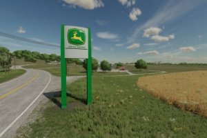 John Deere Dealer Sign 2