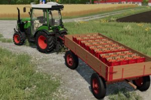 Old Wooden Trailer 3