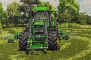 John Deere 6x20 Series Mplift Frontloader Pack 4