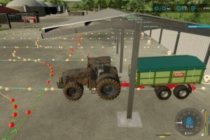 Сеть маршрутов Autodrive для карты Neverland 10