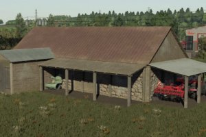 Old Farm Building Set 2