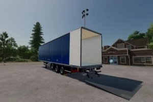 Semi Trailer with tail lift 3
