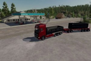 Scania Cassette tipper truck 4