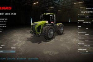 Claas Xerion 5000 VC 2.0 & Kaweco Gooseneck Tandem 4