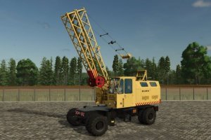 Пневмоколесный кран КС-4361А 3